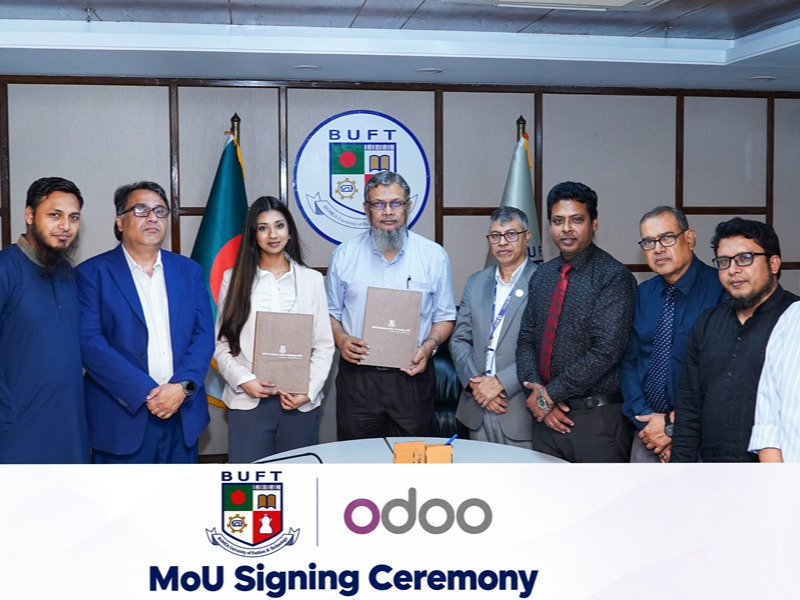 BUFT Signs MoU with Odoo Middle East DMCC to Enhance Digital Skills